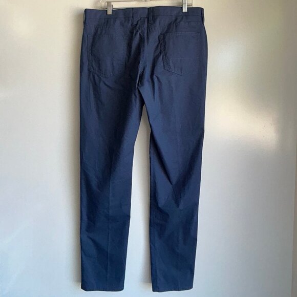 NWT BONOBOS 3X Dry Athletic Fit Pants Size 35x34 Blue 5-Pocket Pant - Picture 3 of 10